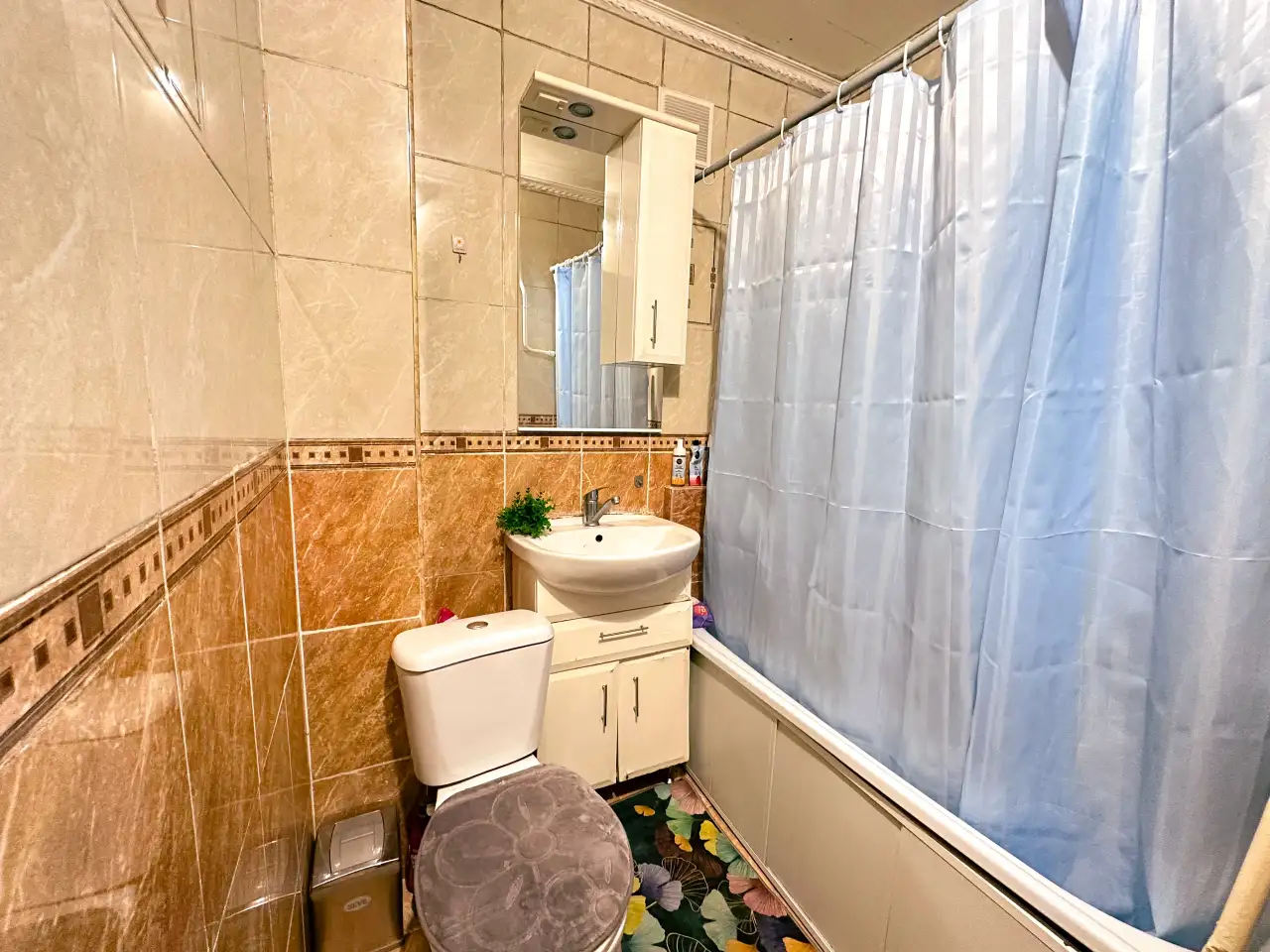 2-комнатная квартира, 45 м, 33 этаж, Панфилова 197  Аль-Фараби, фотография 10