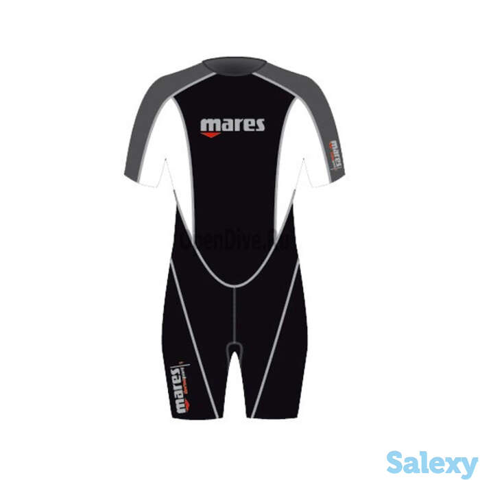 Mares thermo guard, гидрокостюм 1,5 мм, короткий, унисекс, фотография 1