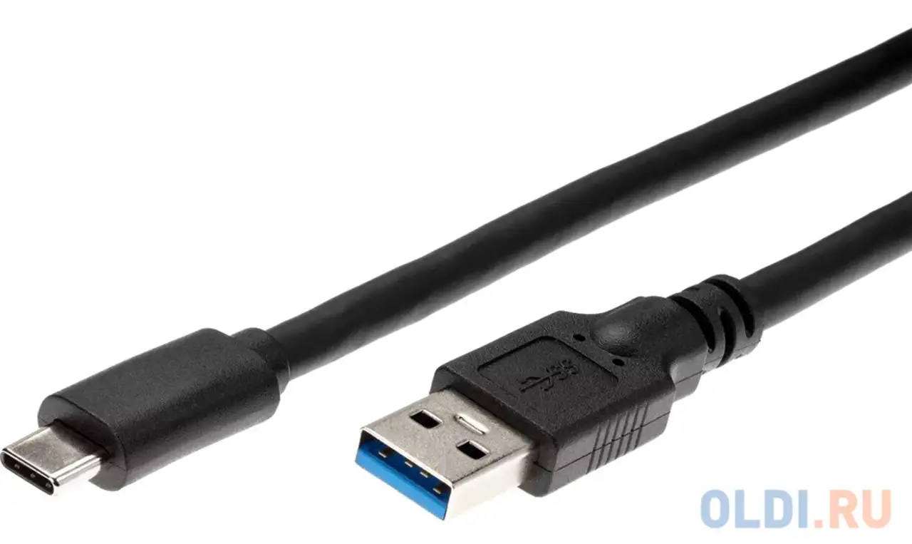 Кабель usb type c usb 3.0 2м vcom telecom acu401-2m круглый, фотография 1