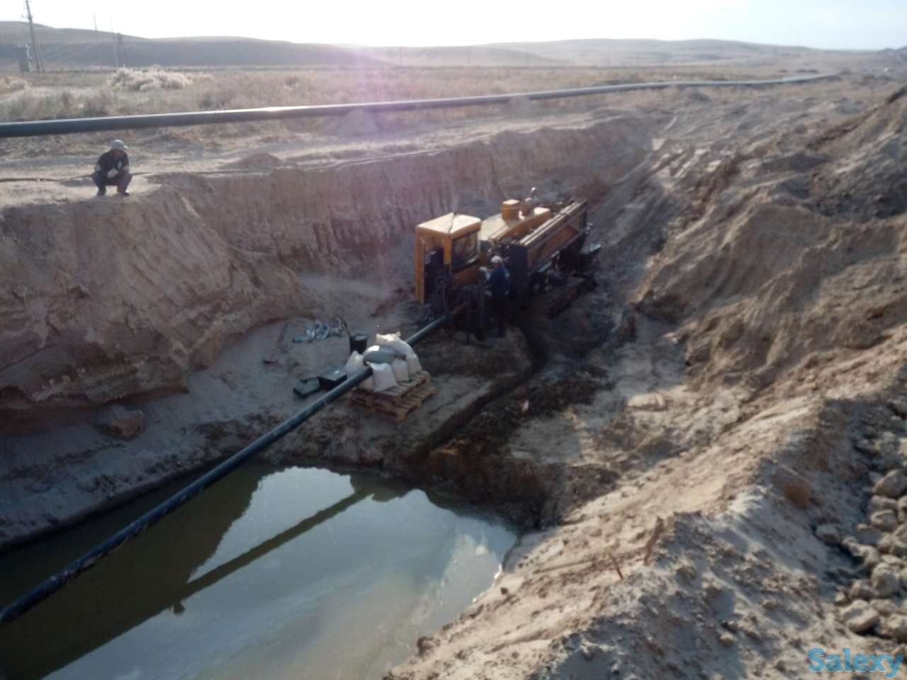 ГНБ горизонтально направленное бурение в Казахстане, фотография 10