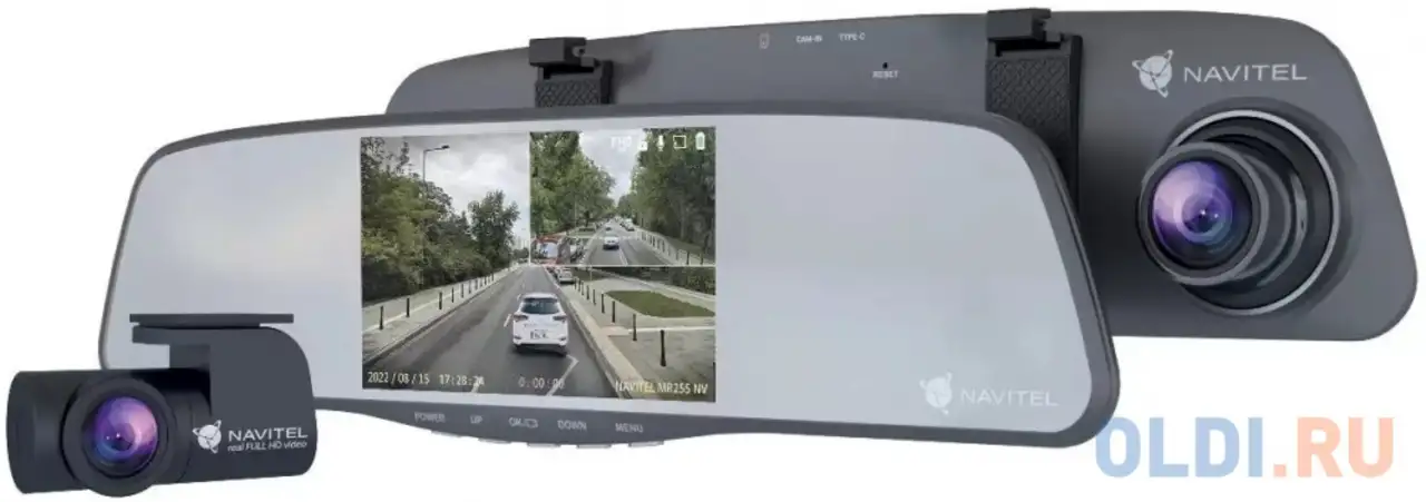 Видеорегистратор navitel mr255 nv серый 2mpix 1080x1920 1080p 160гр. mstar msc8339, фотография 1