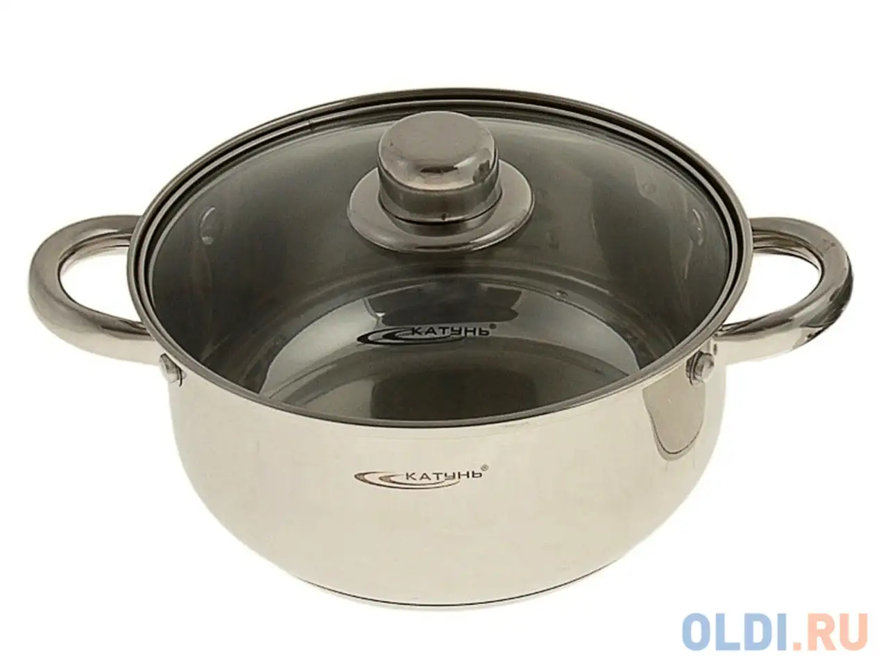 Кастрюля катунь гретта kt 04 d 40 22 см 4.2 л, фотография 1