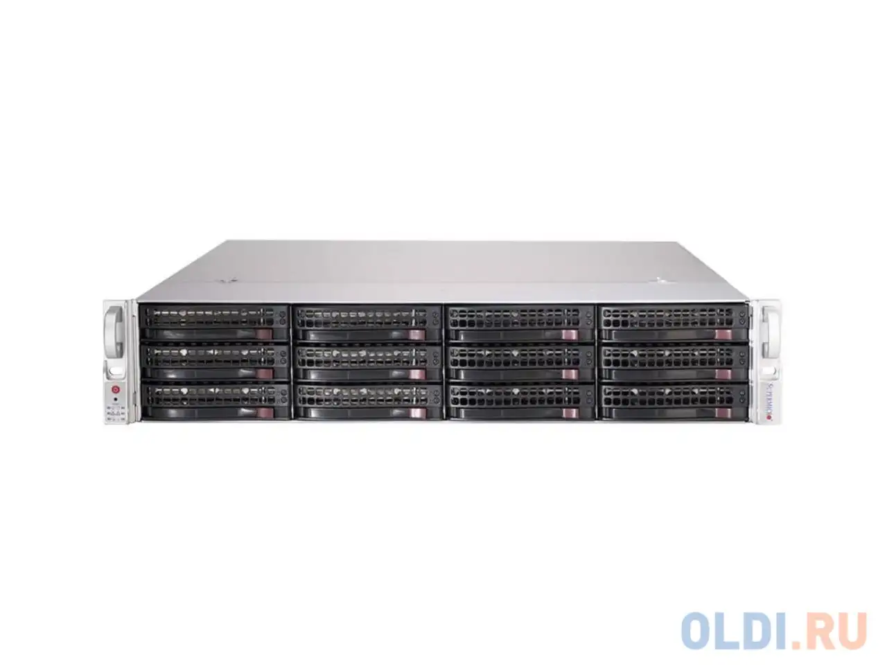 Серверный корпус 2u supermicro cse-826be1c-r741jbod 740 вт чёрный, фотография 1