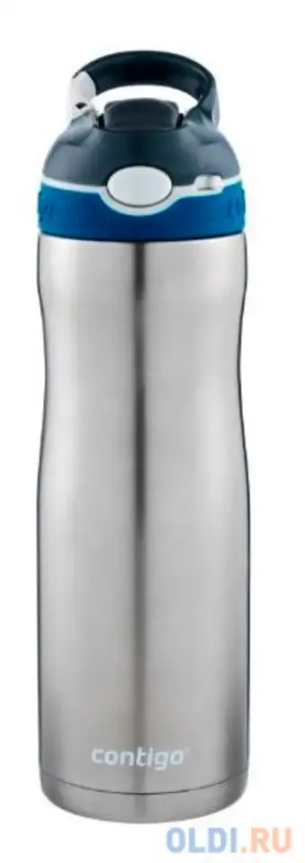 Бутылка contigo ashland chill 0.59л серый нержавеющая сталь (2094941), фотография 1