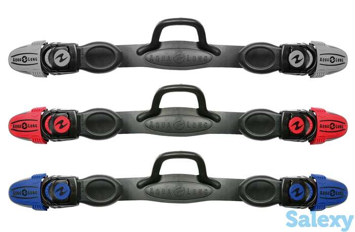 Ремешки с пряжками esbs для ласт, синие, пара, фотография 1