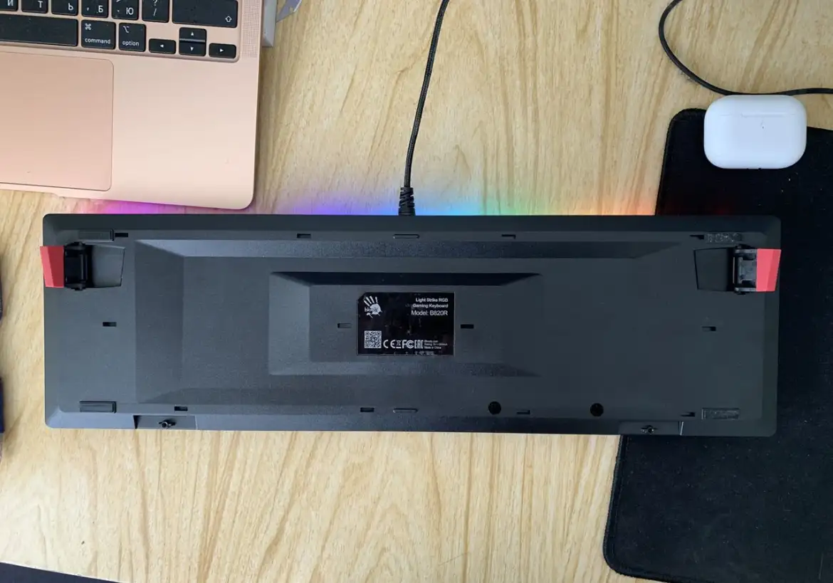 Игровая клавиатура A4Tech B820R, фотография 6