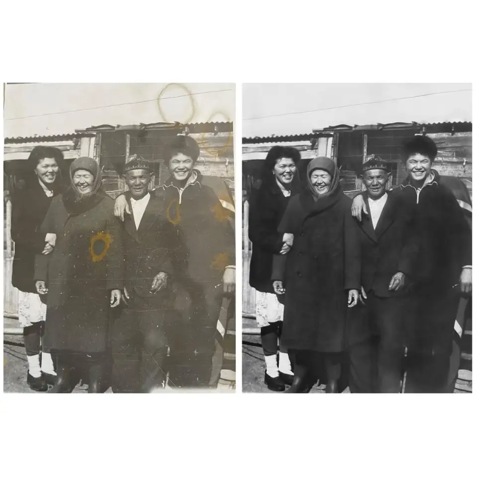 Реставрация фотографий Восстановление фото Уральск, фотография 9