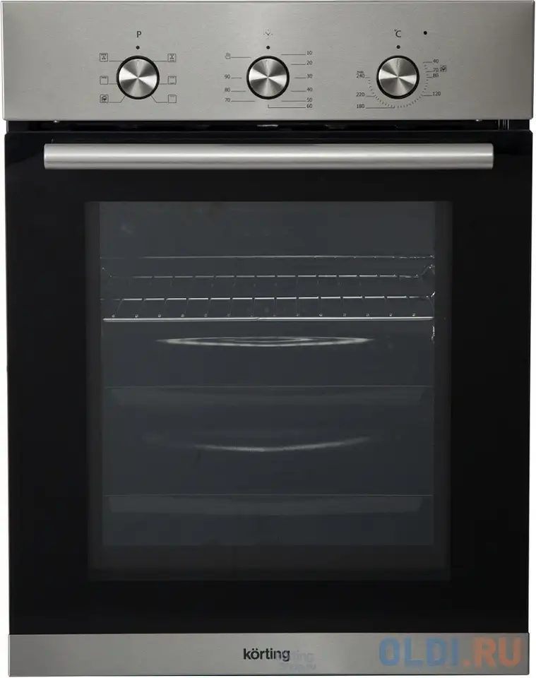 Электрический шкаф korting okb 4630 cmx серебристый, фотография 1