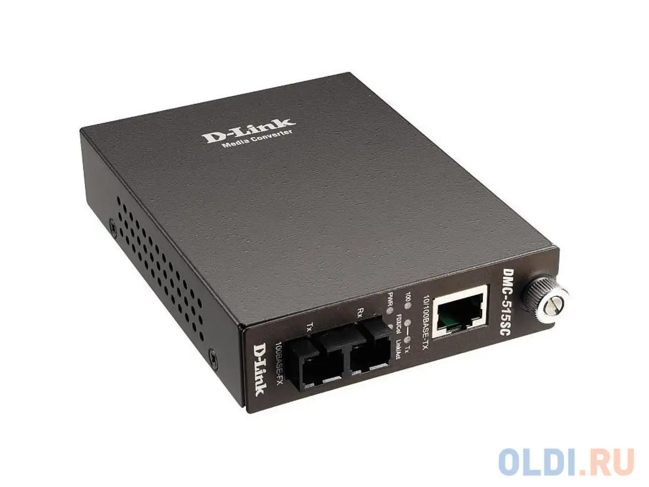 Медиаконвертер d-link dmc-515sc/d6b медиаконвертер с 1 портом 10/100base-tx и 1 портом, фотография 1