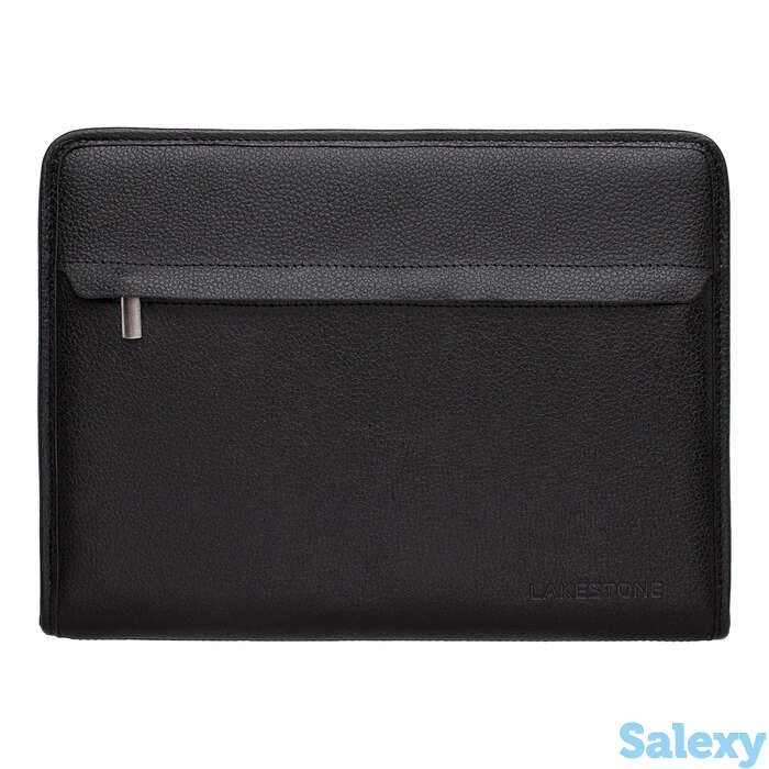 Мужская кожаная папка orland black, фотография 1