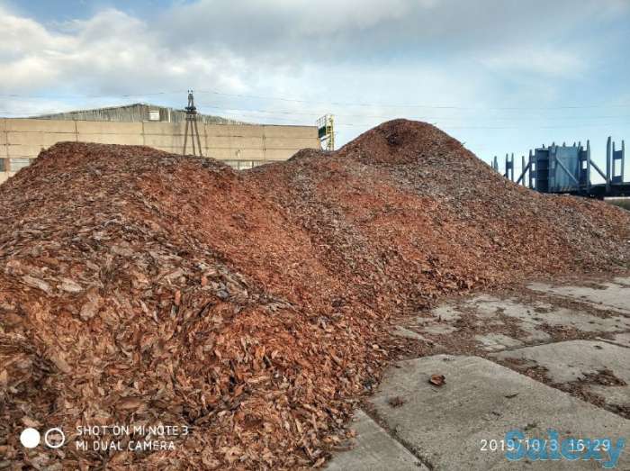 Кора лиственницы, мульча, фотография 2