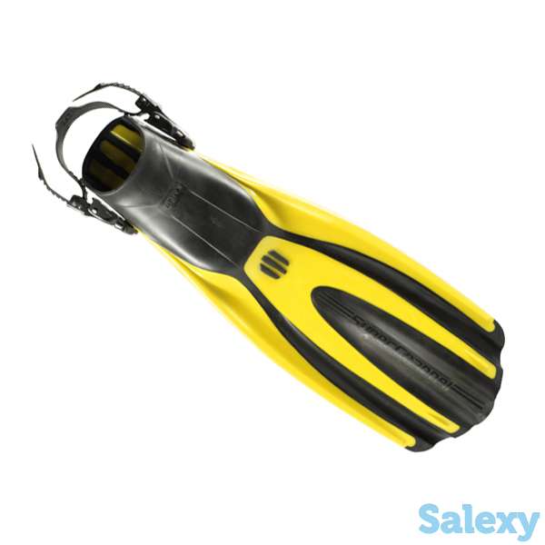 Ласты регулируемые mares avanti superchannel oh - цв.черный. с эласт.фиксатором, фотография 2