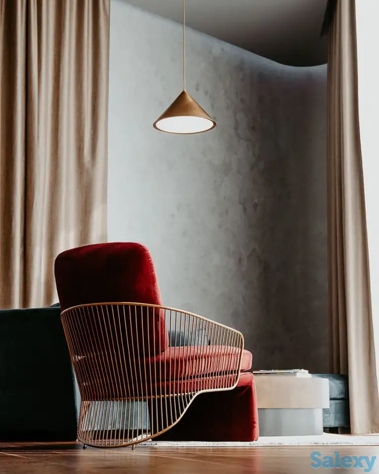 Декоративная штукатурка под шелк, замша, бетон, мрамор, велюр, камень, фотография 2