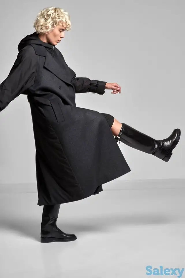 Комбинированное пальто vassa&co, фотография 1