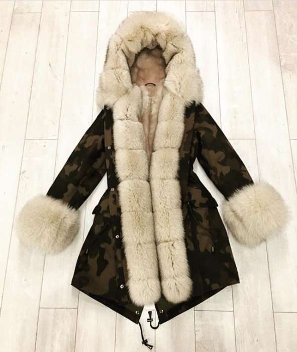 Ультрамодные парки с натуральным мехом , фотография 6