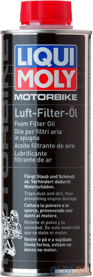 Средство для пропитки фильтров liquimoly motorbike luft-filter-oil 1625, фотография 1