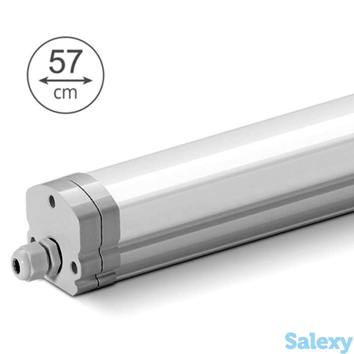 Светодиодный светильник wolta  lwps18w01 18 вт 1500 лм 4000к матовый ip65, фотография 1