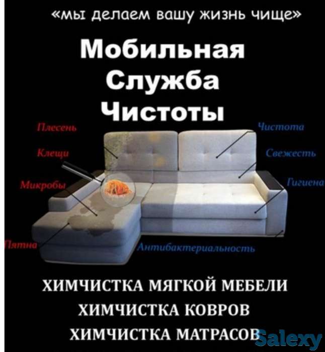 Экологически безопасная химчистка мягкой мебели, фотография 5