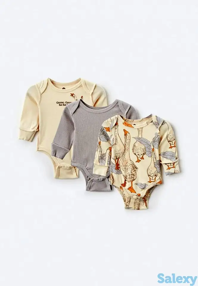 Боди 3 шт. happy baby, фотография 1