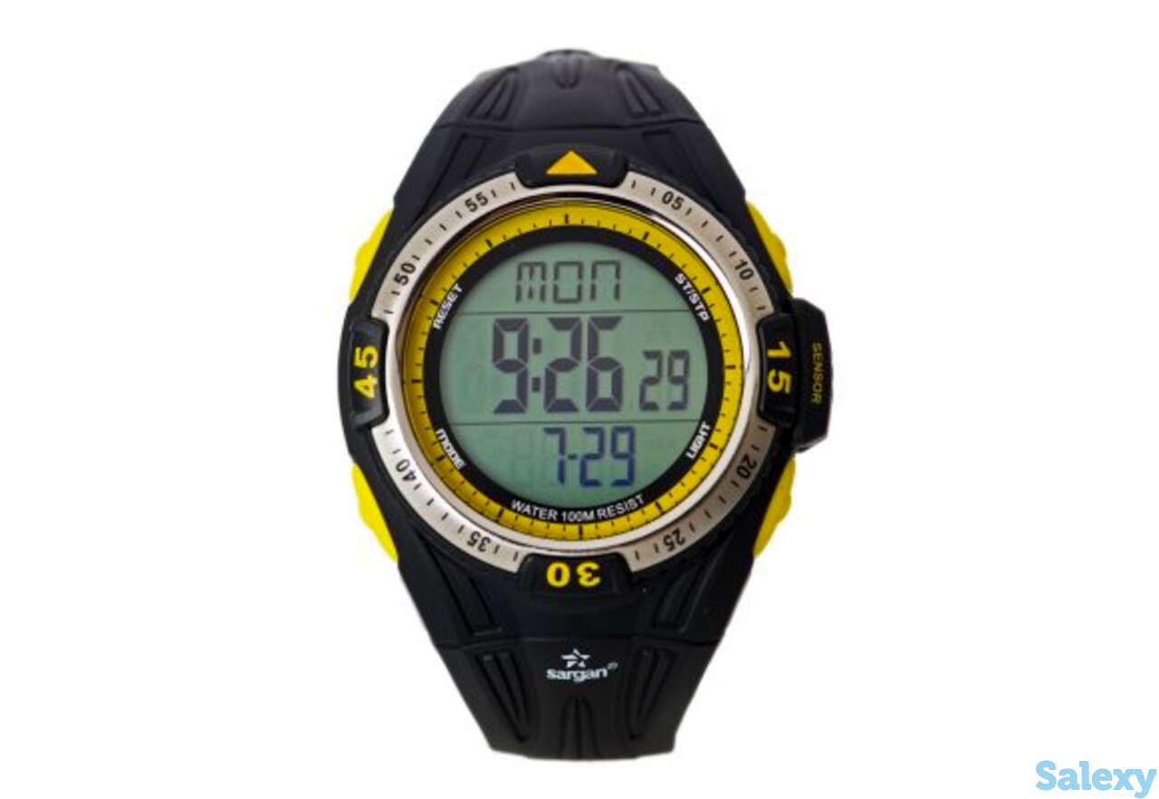 Компьютер для фридайвинга sargan вектор 100м (желтые кнопки), фотография 1