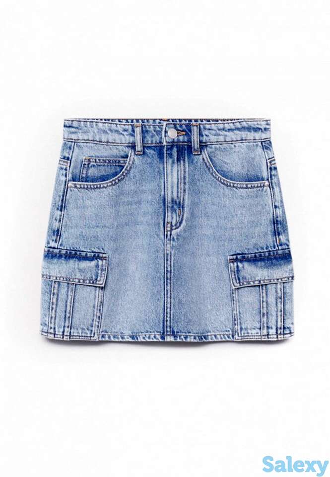 Юбка джинсовая mango kids, фотография 1