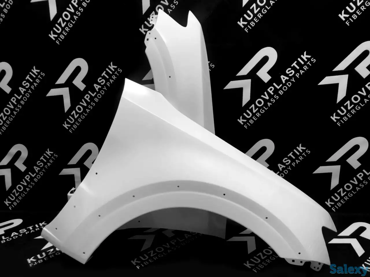 Крыло на Mitsubishi Pajero 4 из стеклопластика., фотография 2