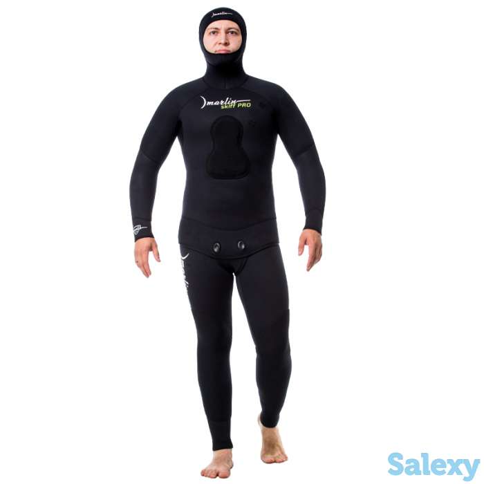 Гидрокостюм marlin skiff pro черный, 9 mm, фотография 3