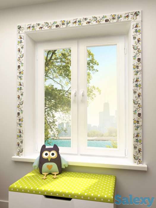 Откосы на окна и двери , пластиковые фирмы Qunell, фотография 1