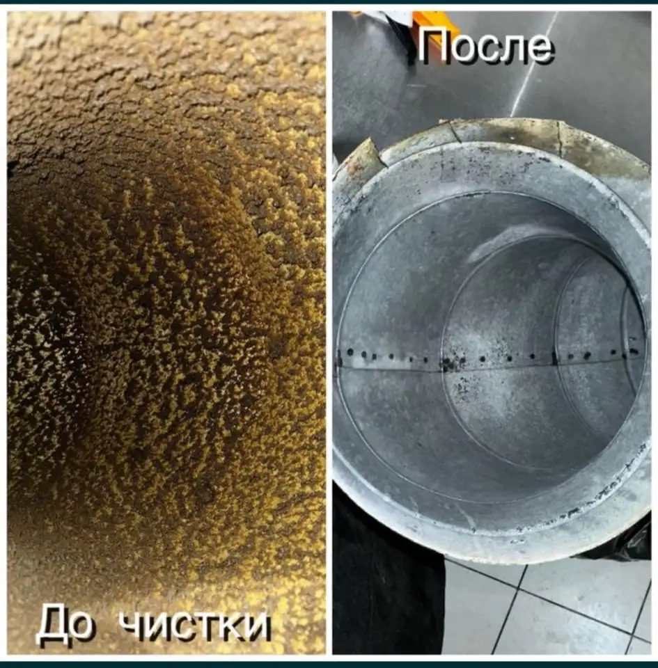 Чистка вентиляции от жира, пыли и других загрязнений, фотография 3
