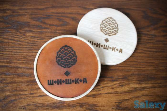 Костер деревянный. Гравировка дерева на костере с нанесением любого логотипа., фотография 1