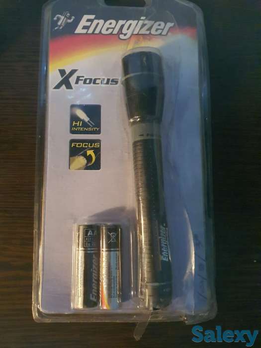 Фонарь для дома Energizer X-Focus LED, 2АА фонарик, фотография 1