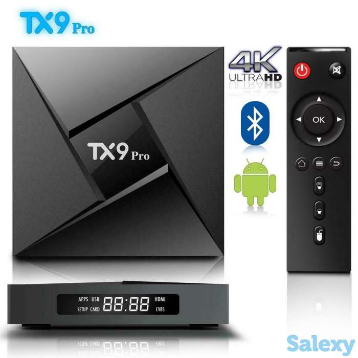 Продам мощную ТВ-бокс приставку Tanix TX9 Pro (8-ми ядерный процессор / поддержка 4K (Ultra HD), фотография 1