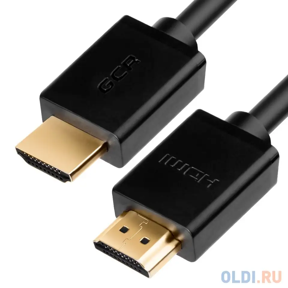Кабель hdmi 7м green connection gcr-50579 круглый черный, фотография 1