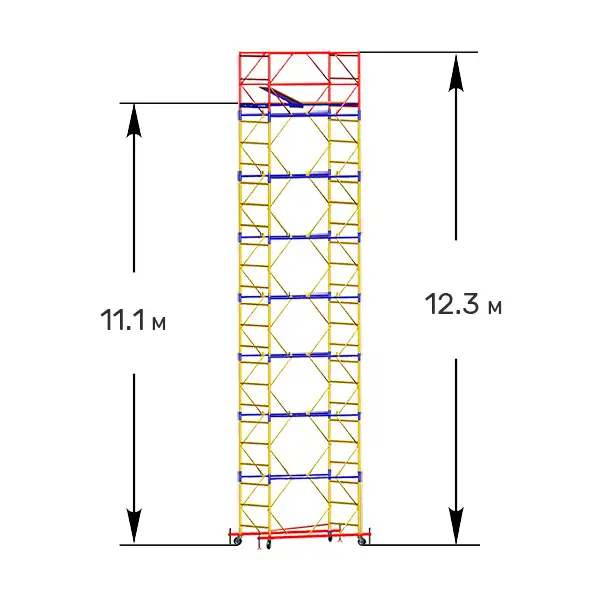 Строительные леса Вышка Тура оптом и в розницу по всему Казахстану!, фотография 1