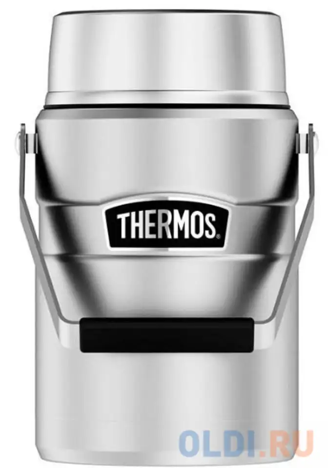 Термос для еды thermos sk3030 ms 1.2л. серый картонная коробка (491474), фотография 1