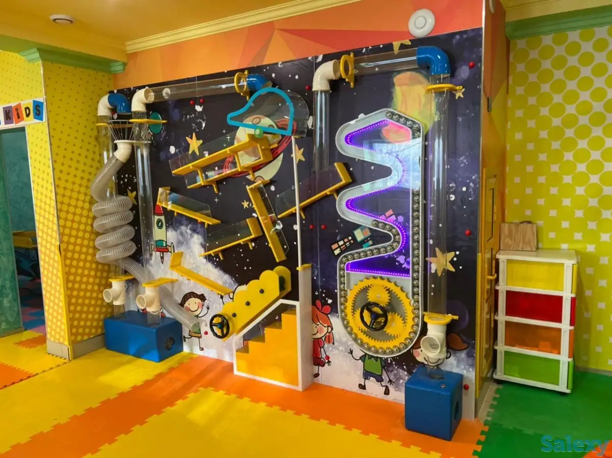 Детская интерактивная игровая стена, фотография 1