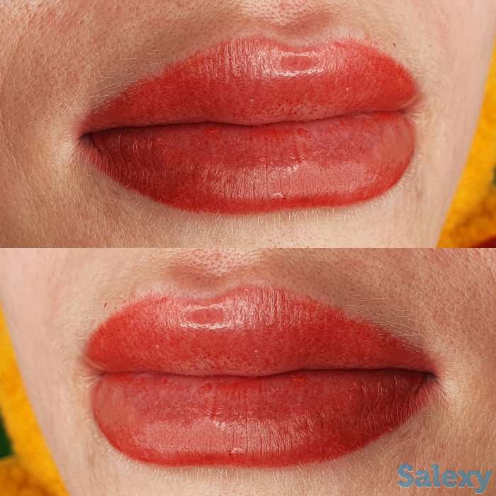 Перманентный татуаж бровей губ., фотография 7