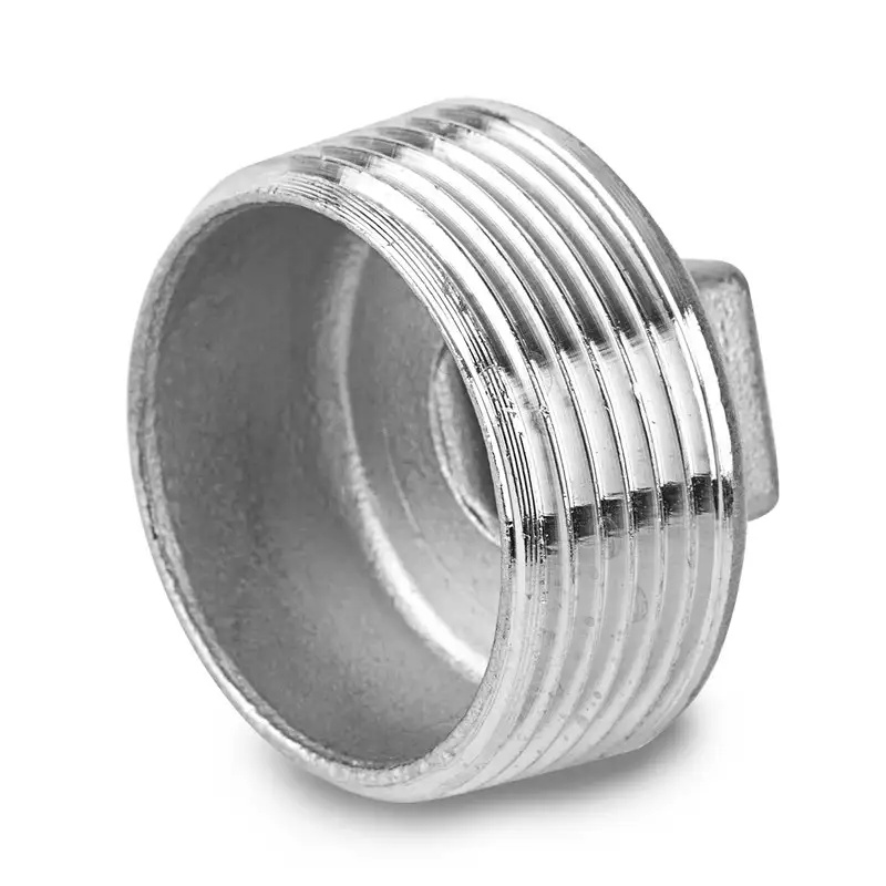 Заглушка нержавеющая резьбовая, D 6-1600 мм, s 0,3-30 мм, Вид: поворотная; эллиптическая; четырехгранная..., фотография 1