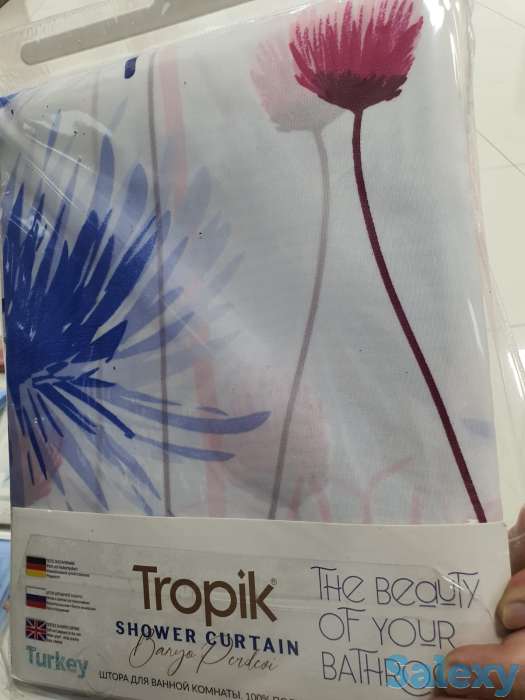 Стильные Шторки для душа и ванны, Турция Яркие Ромашки, фотография 8
