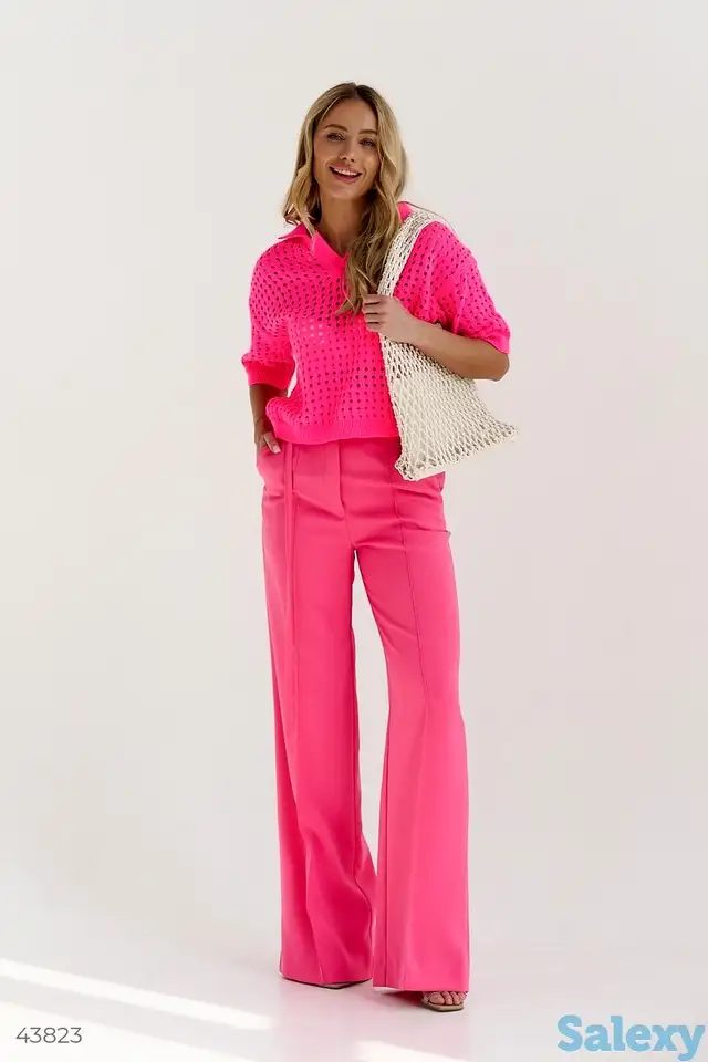 Трикотажная футболка в сеточку, фотография 1