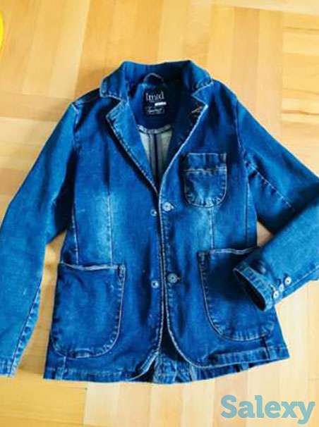 Пиджак джинсовый “Name it” на мальчика 8 лет 128 см, фотография 1
