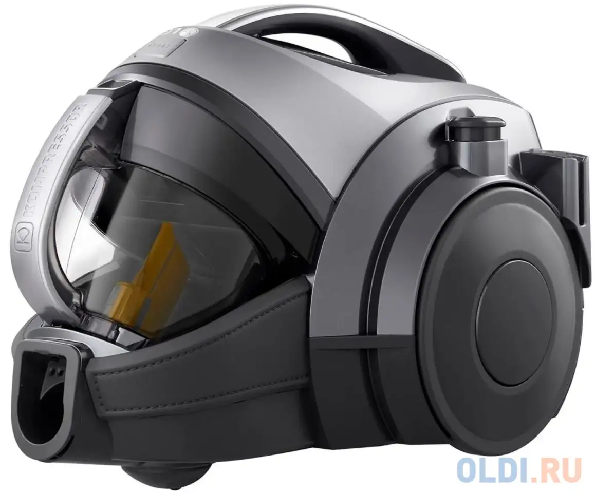 Пылесос lg vc83209uhas сухая уборка серебристый чёрный, фотография 1