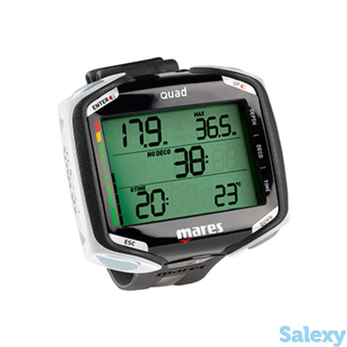 Компьютер для дайвинга mares quad air воздушноинтегрированный -, фотография 1