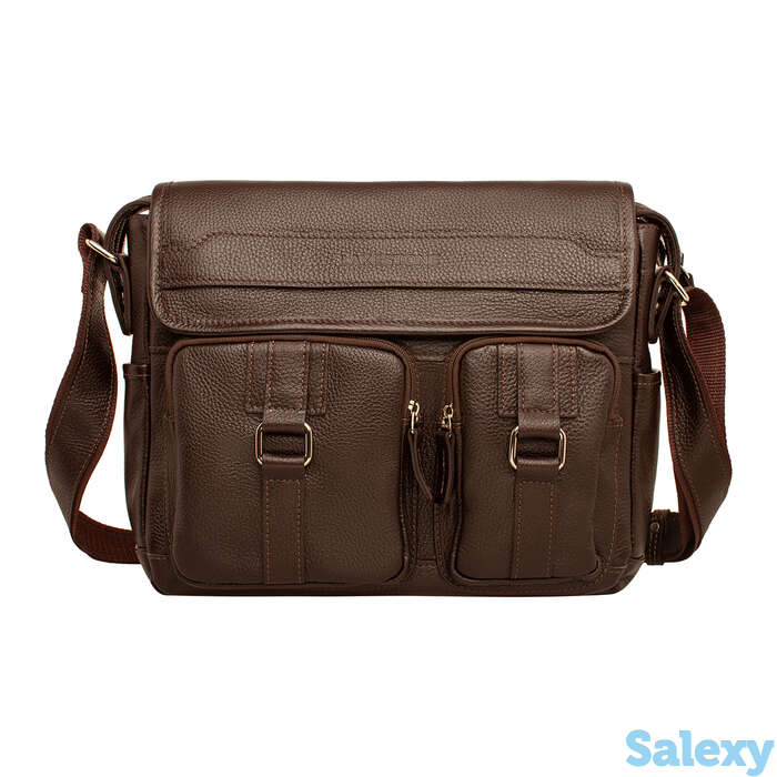 Сумка мессенджер uphill brown, фотография 1