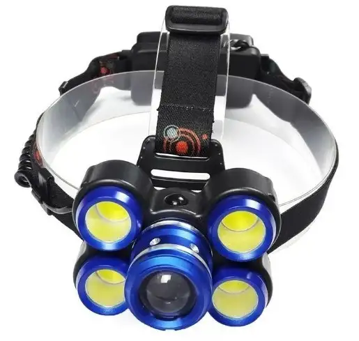 Фонарь налобный аккумуляторный 863, фотография 1