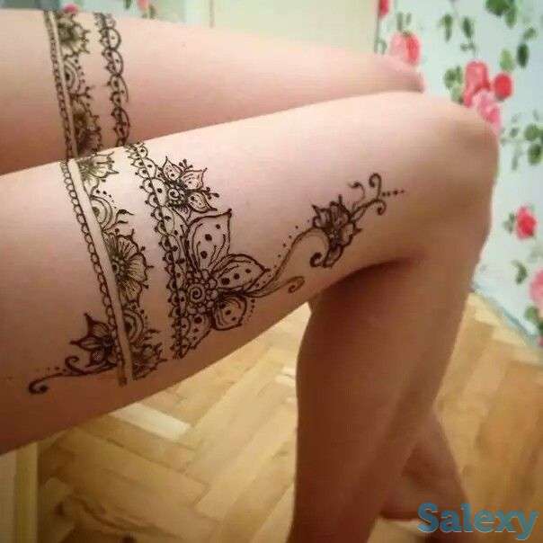 Роспись по телу хной, глитером.Свадебное мехенди,, фотография 3