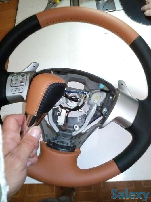 Перетяжка салонов, рулей, панелей, AIRBAG, восстановление ремней безопасности . Город Атырау., фотография 4