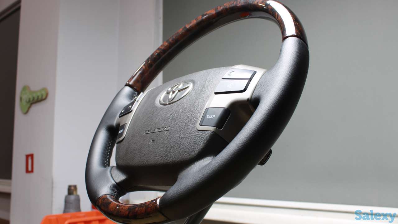 Перетяжка и реставрация руля автомобиля, фотография 12