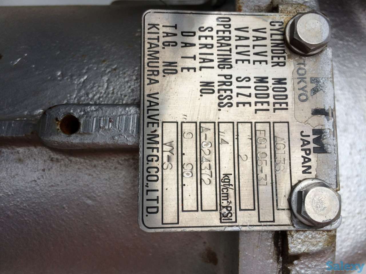 Клапаны с пневматическим приводом Япония, фотография 2