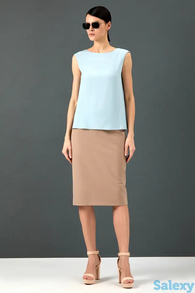 Блузка в голубом оттенке vassa&co, фотография 1